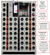 tủ lưu trữ chỉ may thông minh DISIC1715/M48G